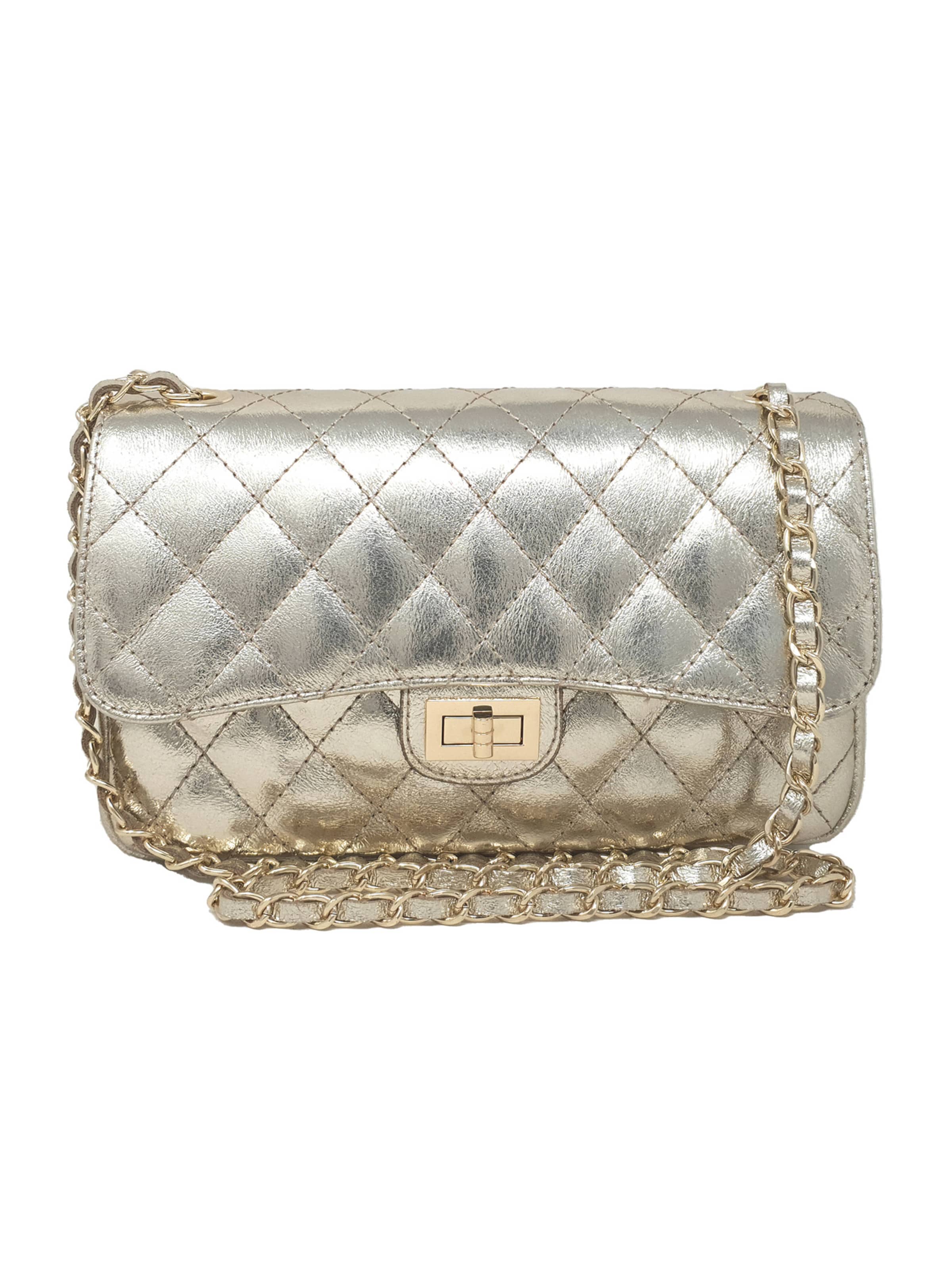 CHICCA BORSE Schoudertas in Goud