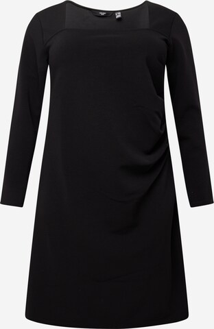 Vero Moda Curve Φόρεμα 'CROXI' σε μαύρο: μπροστά
