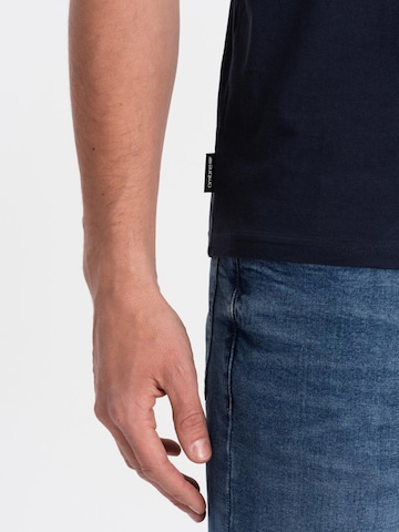 Ombre Shirt in Blauw