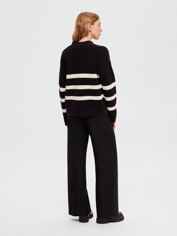 Cardigan 'BLOOMIE' SELECTED en noir