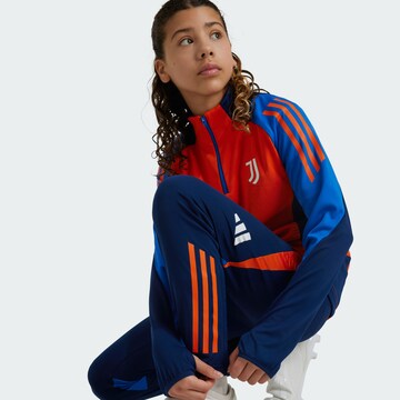 ADIDAS PERFORMANCE Skinny Sports trousers 'Juventus Tiro 24 Competition' in Blue