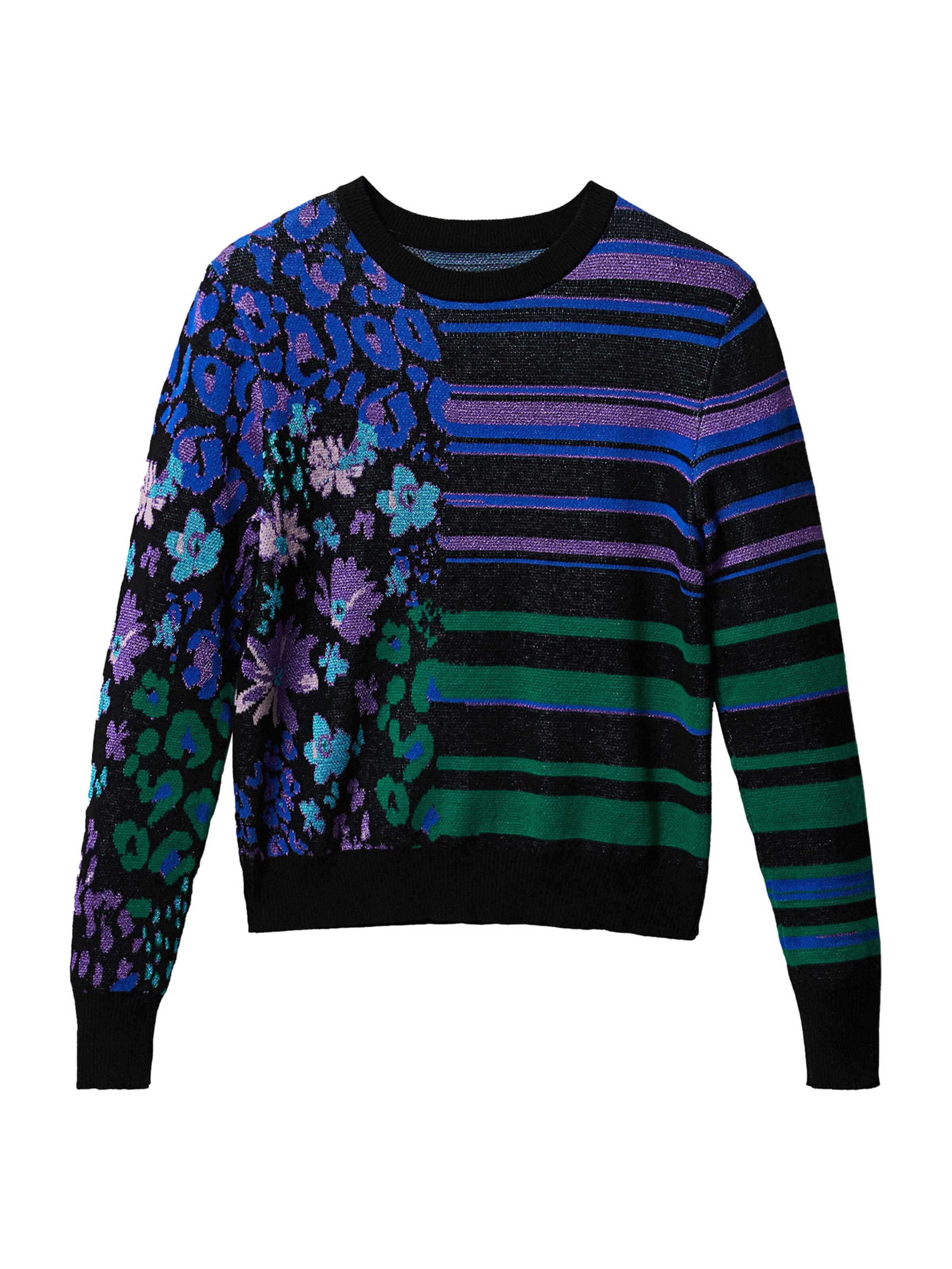 Frauen Pullover & Strick Desigual Pullover in Royalblau - CF22810 Frauen Pullover & Strick Desigual Pullover in Royalblau - CF22810