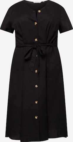 Tom Tailor Women + Shirt Dress in Black: front