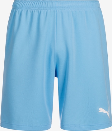 PUMA Workout Pants in Blue: front