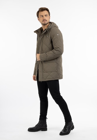 Parka mi-saison DreiMaster Vintage en vert