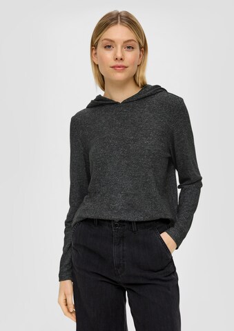 s.Oliver Sweatshirt in Grijs: voorkant