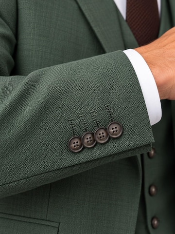 Guild Slim fit Suit 'Slim fit Business Anzug' in Green
