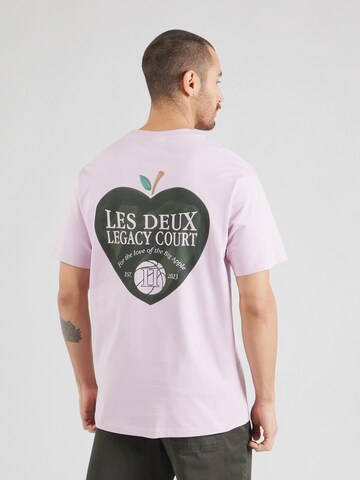 T-Shirt 'Legacy Court' Les Deux en rose : devant