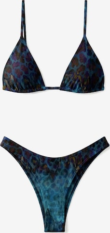 Kalaia Bikini in Blue: front