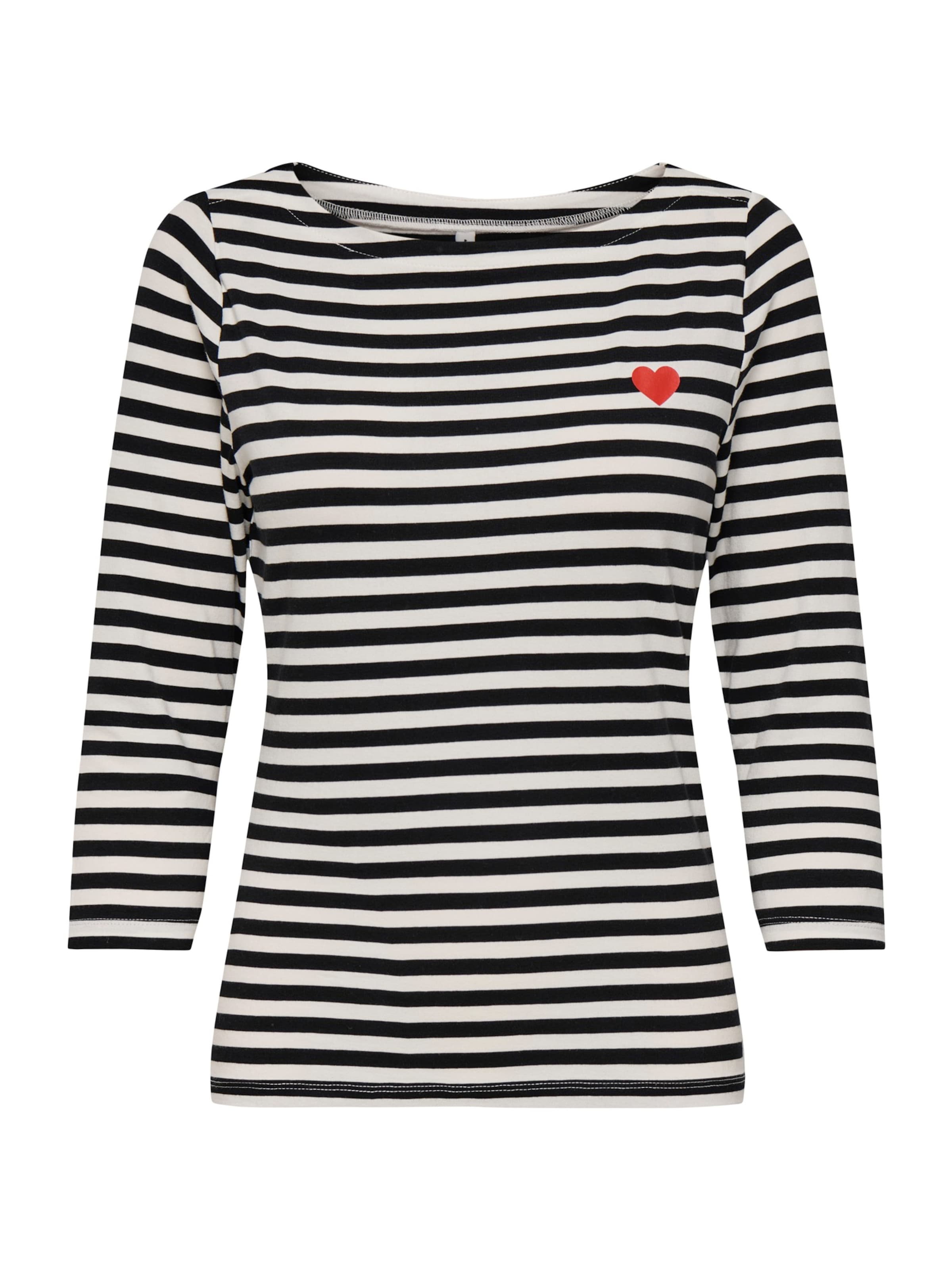 ONLY Shirt 'ONLFIFI' in Black / White, Item view