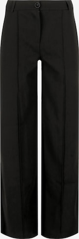 LolaLiza - Perna larga Calças em preto: frente