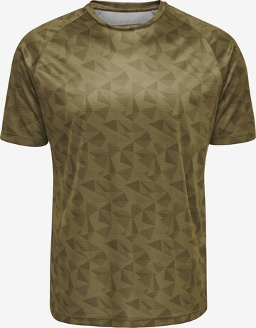 T-Shirt fonctionnel Hummel en vert