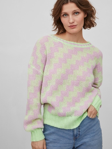 VILA Sweter 'Emilia' w kolorze zielony