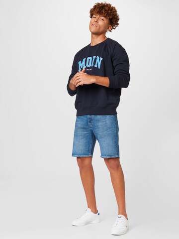 Sweat-shirt Derbe en bleu