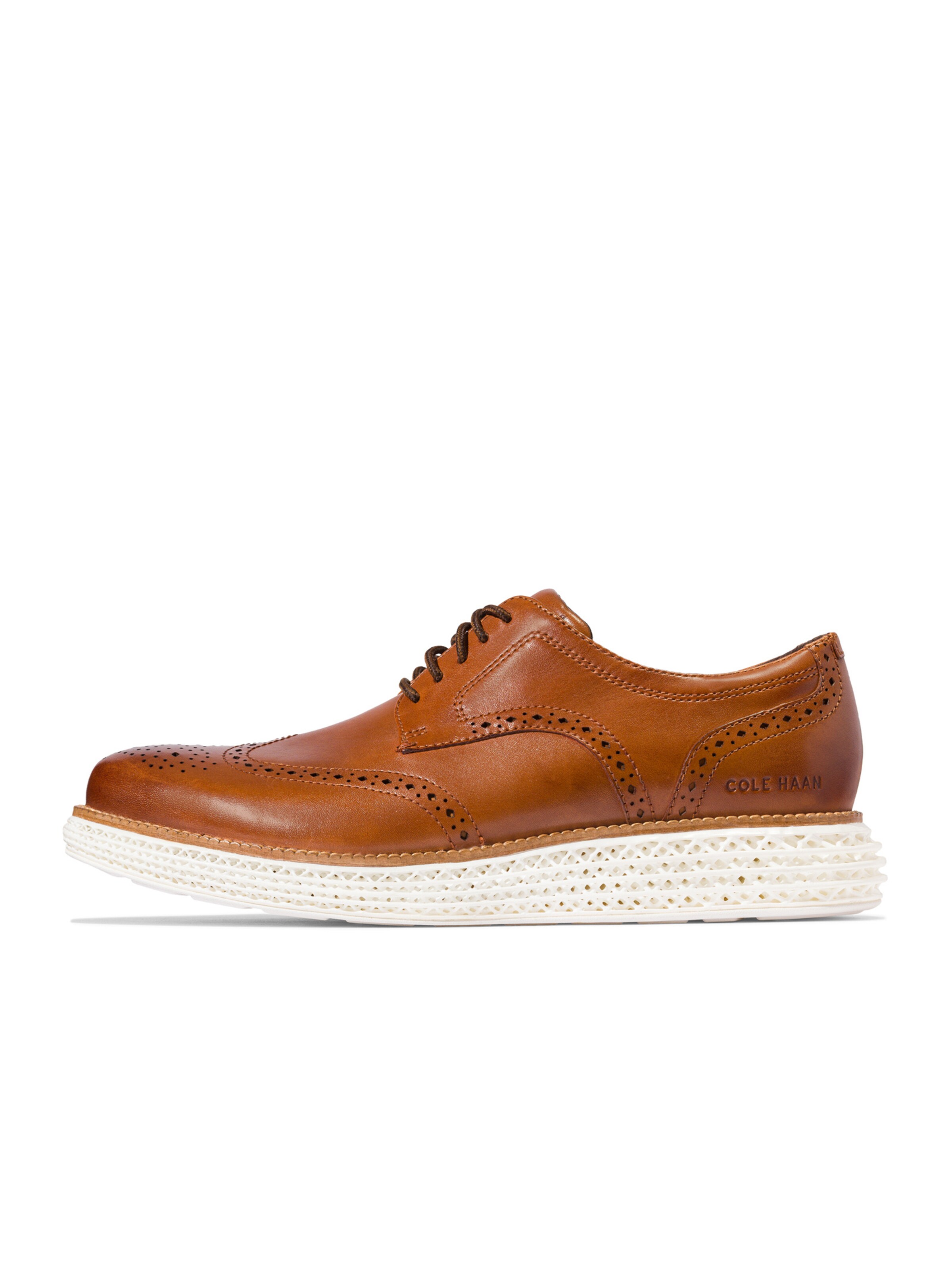 Cole Haan Schnürschuh 'ORIGINALGRAND 2.0 WINGTIP' in Braun: Vorderseite