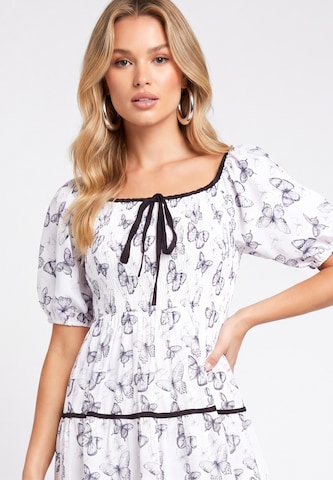 faina Dress in White