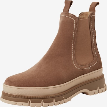 Chelsea Boots Tamaris en marron : devant