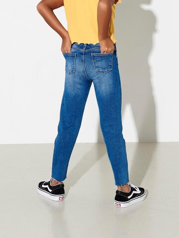 ONLY GIRLS Regular Jeans 'Emily' in Blau