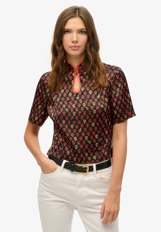 Superdry Shirt in Zwart: voorkant
