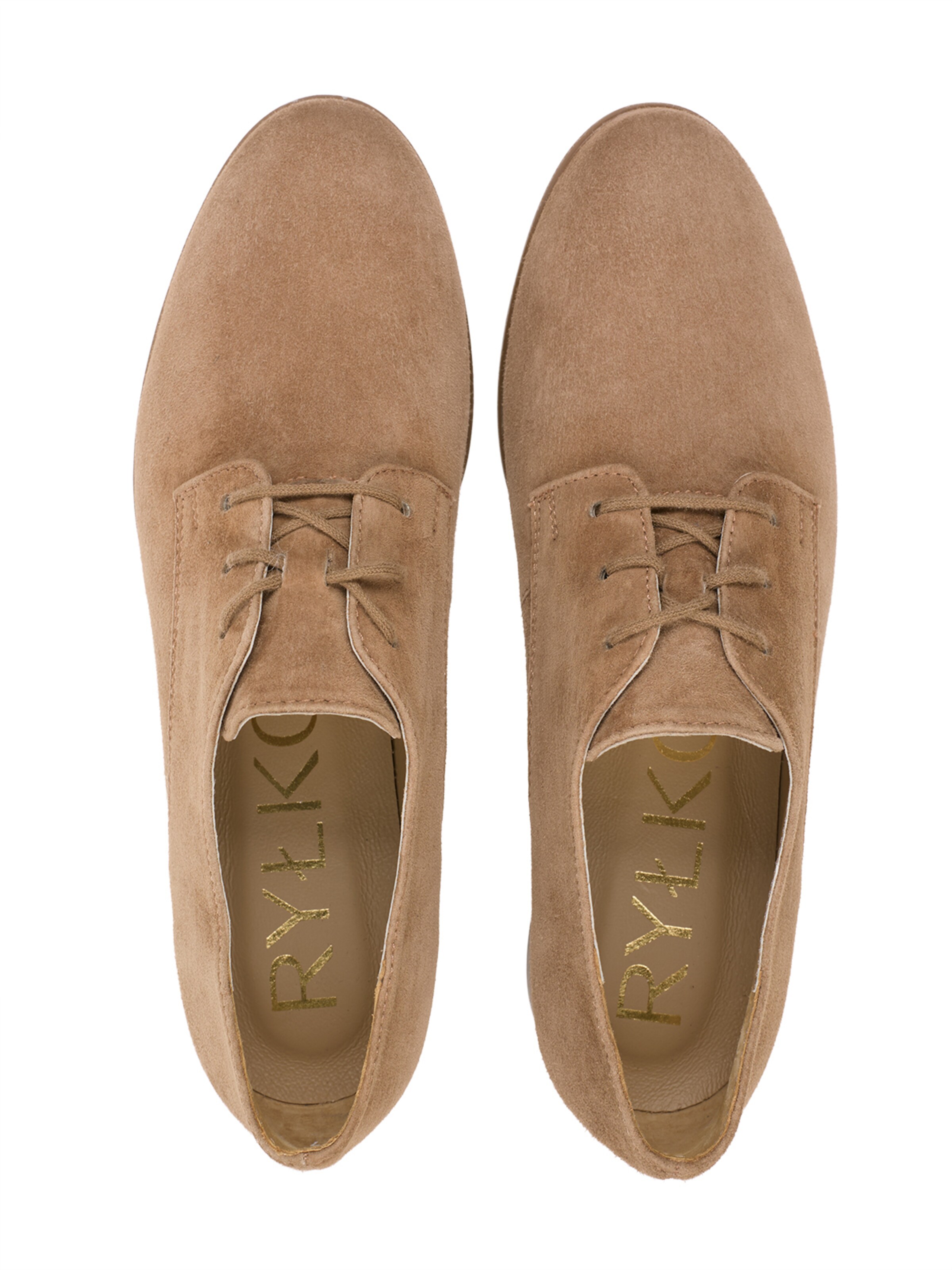 RYLKO Buty sznurowane w kolorze brązowy