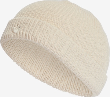 Bonnet 'Adicolor' ADIDAS ORIGINALS en beige : devant