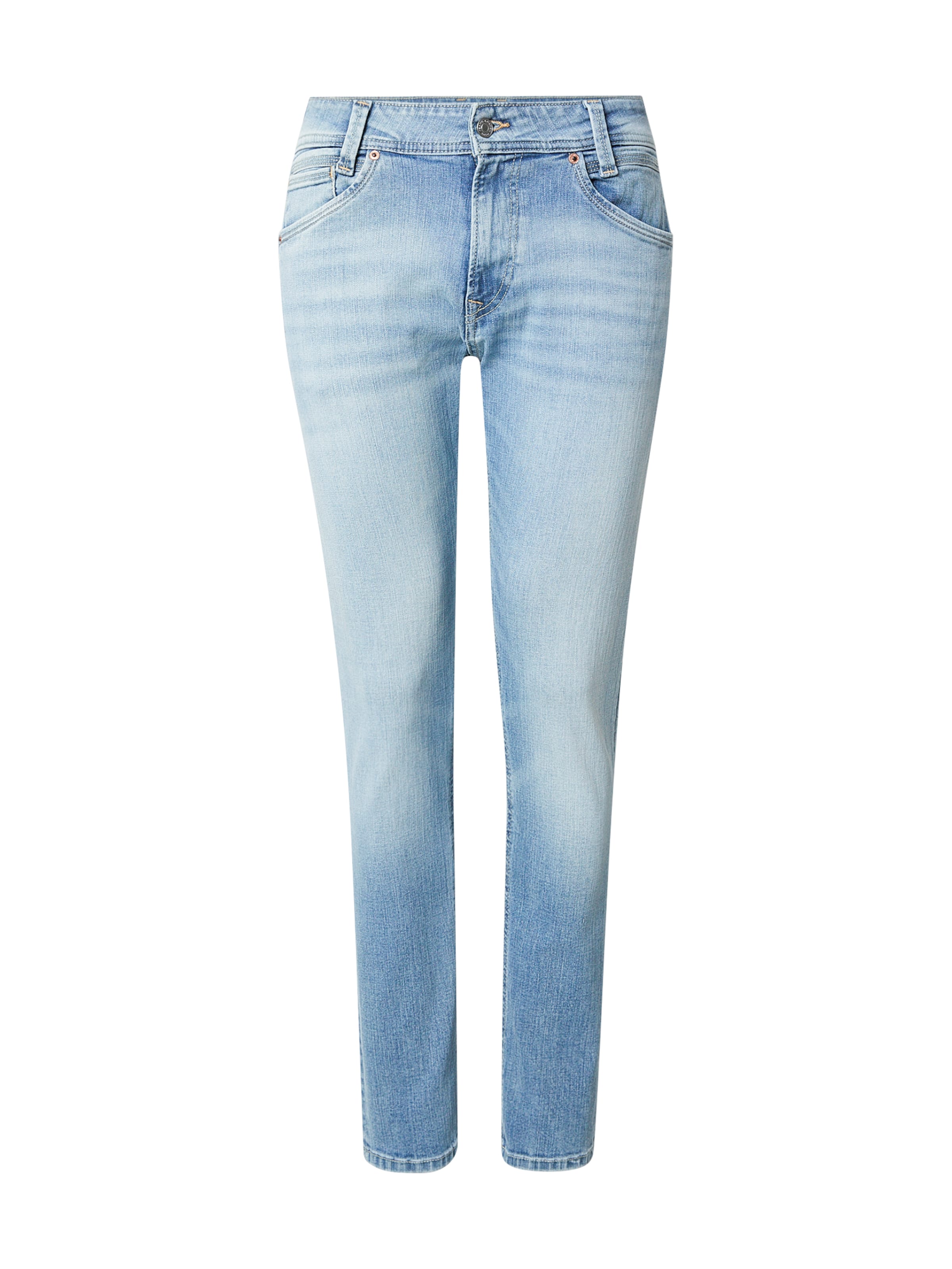 Pepe Jeans Tapered Jeans 'Spike' in Blauw: voorkant