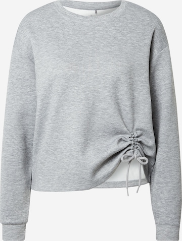 ONLY PLAY Athletic Sweatshirt 'DILA' in Grey: front