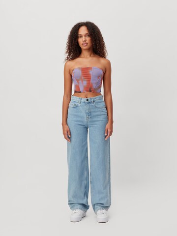 LeGer by Lena Gercke Wide leg Jeans 'Carla' i blå