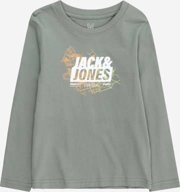 žalia Jack & Jones Junior Marškinėliai: priekis