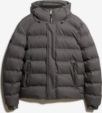 Veste d’hiver Superdry en gris : devant