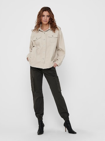 ONLY Between-Season Jacket 'Bitten' in Beige