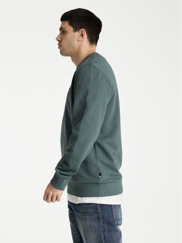 Sweat-shirt 'Toby' CHASIN' en vert
