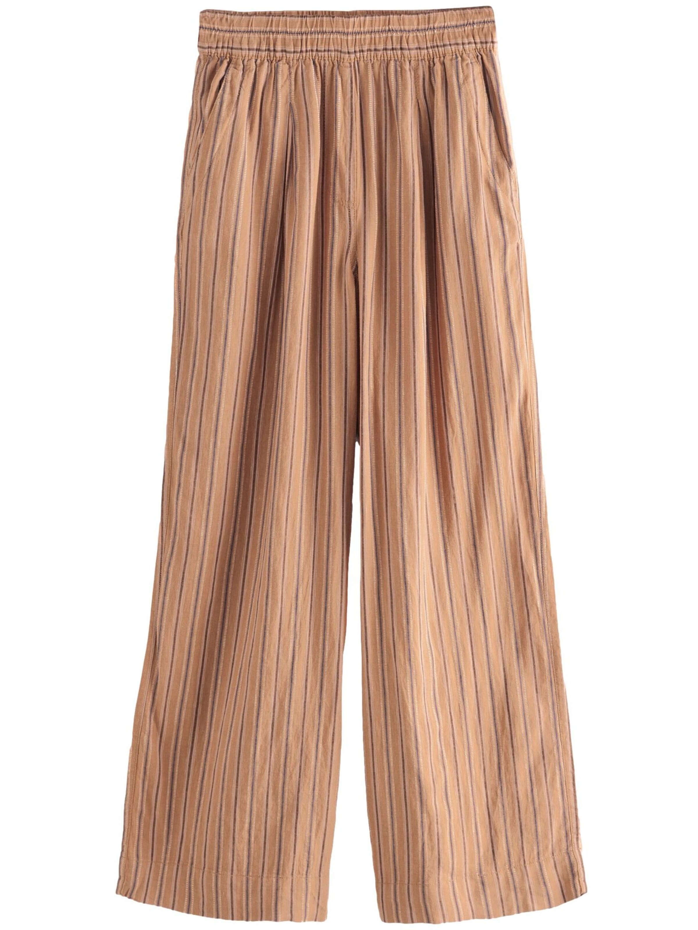 Next Pantalon en marron / orange, Vue avec produit