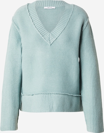 ABOUT YOU Свитер 'Lina' в Зеленый: спереди