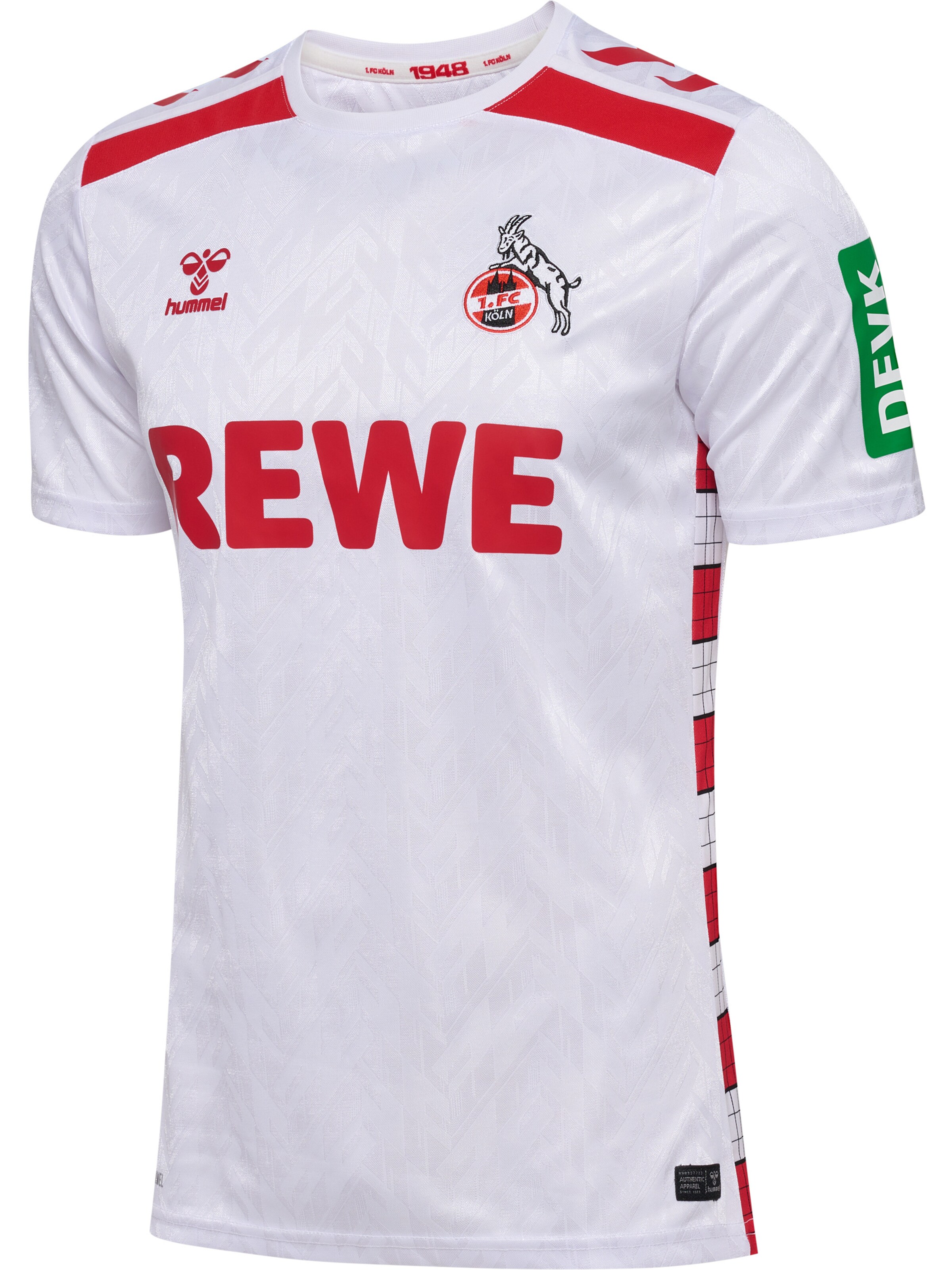 Hummel Fodboldtrøje '1. FC Köln 24/25' i hvid