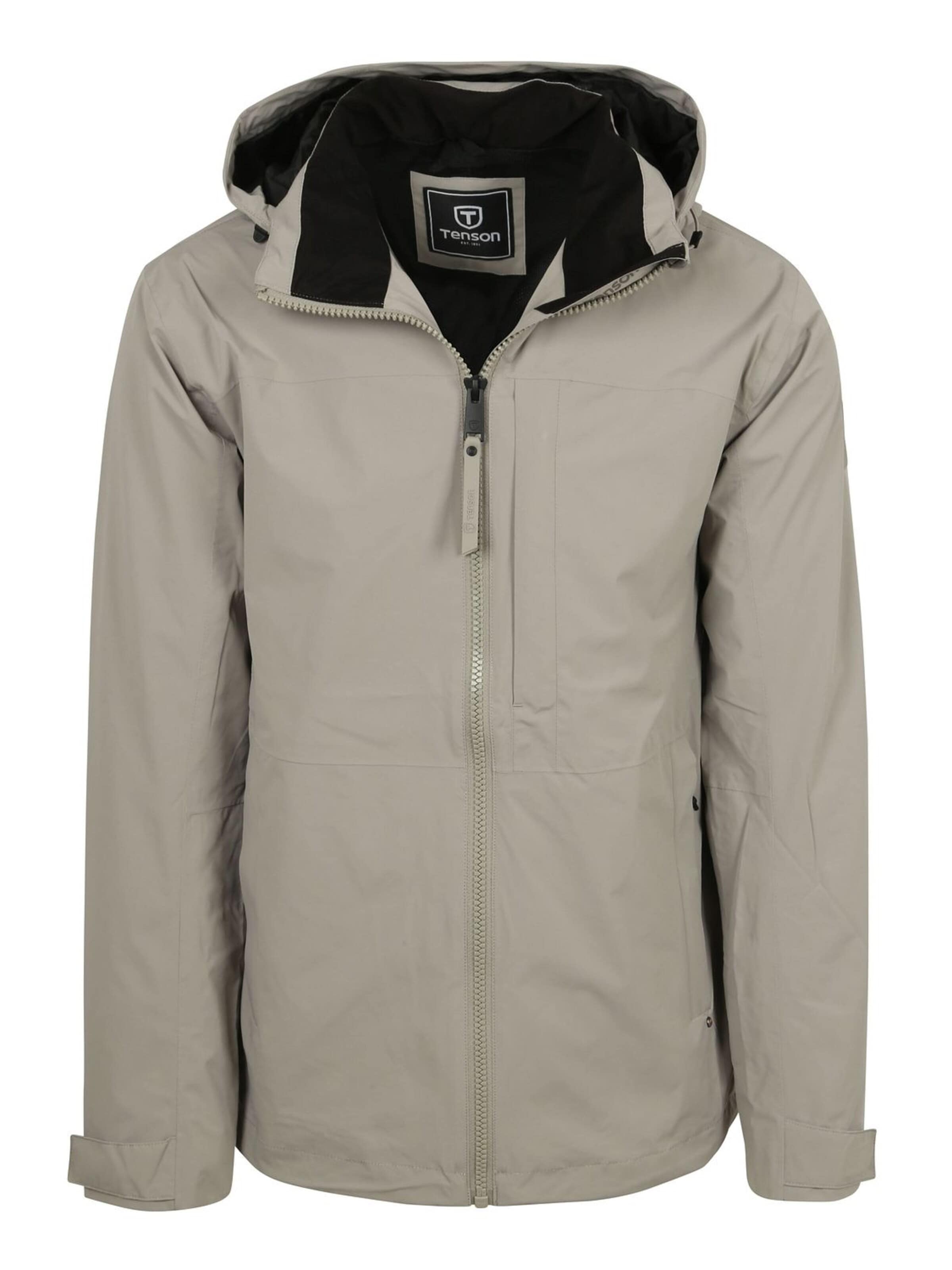 TENSON Winter Coat 'Dustin' in Grey: front