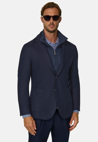 Boggi Milano Regular fit Colbert in Blauw: voorkant