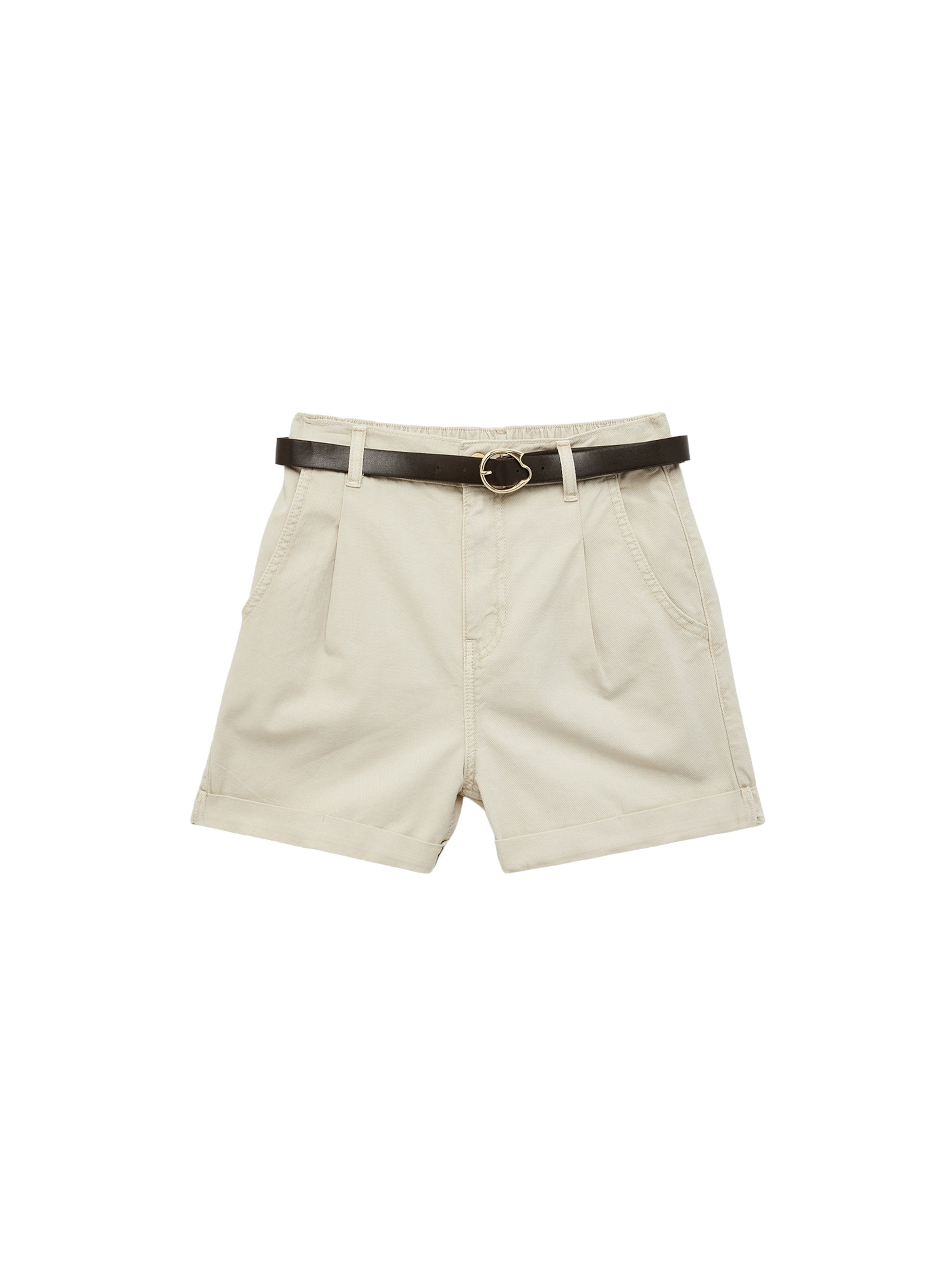 Koton Pleat-front trousers in 32/Regular in Stone, Item view