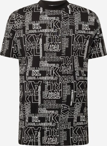 Karl Lagerfeld Shirt in Zwart: voorkant