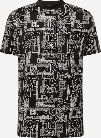 Karl Lagerfeld T-Shirt in Schwarz: predná strana