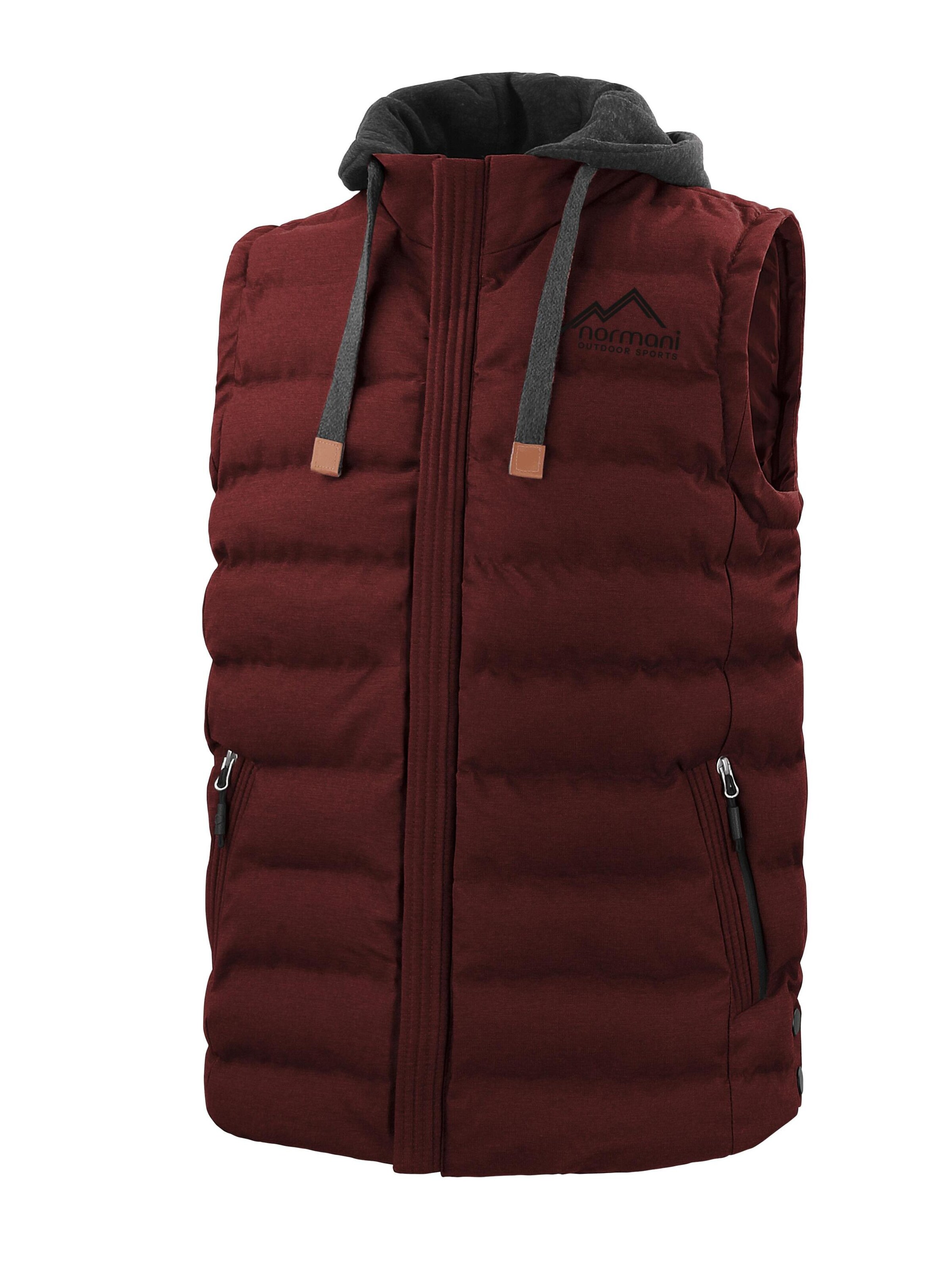 Gilet sportivo 'Nanaimo' di normani in rosso