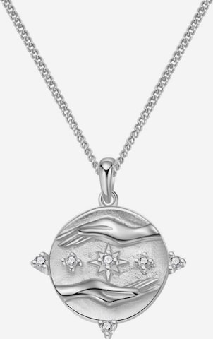 Hey Happiness - Cadena 'Abundance' en plata: frente