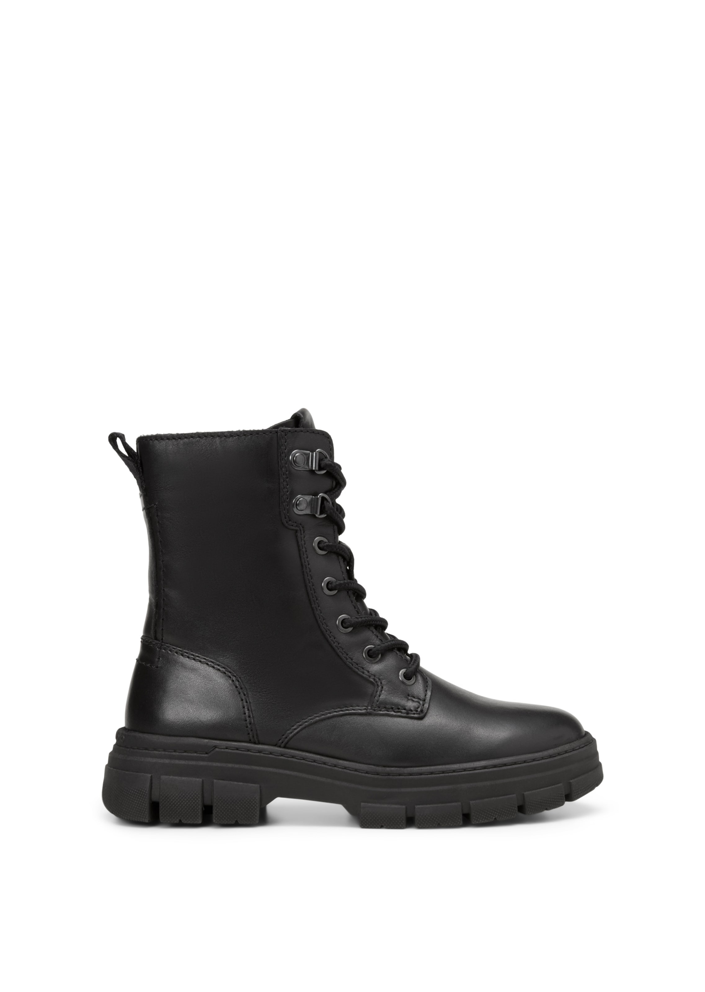 Marc O'Polo Schnürstiefelette 'Josy' in Schwarz