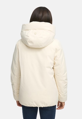 NAVAHOO Vinterjacka 'Blütenlicht 14' i beige
