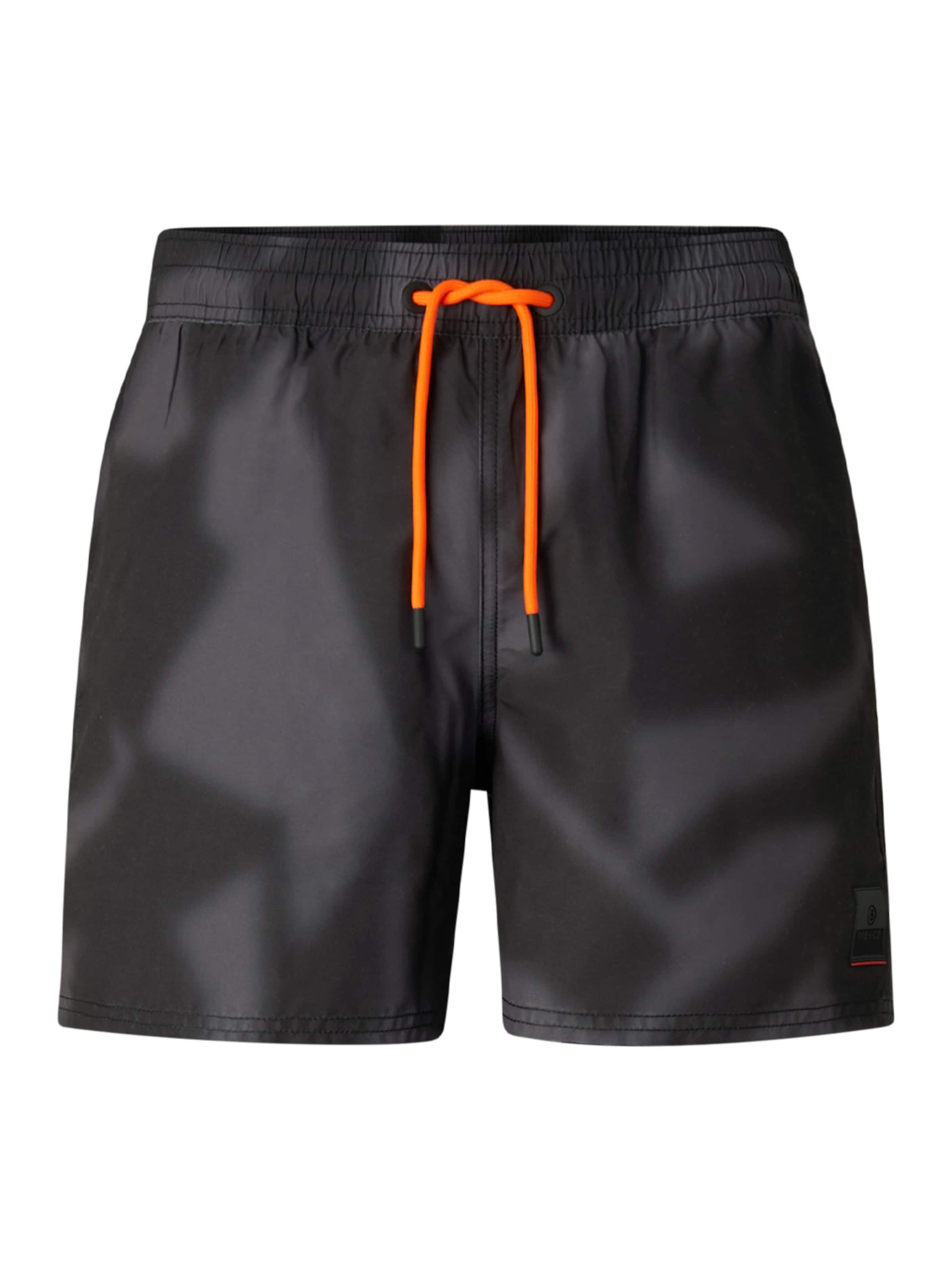 Bogner Fire + Ice Badeshorts 'Nelson' in Grau: Vorderseite