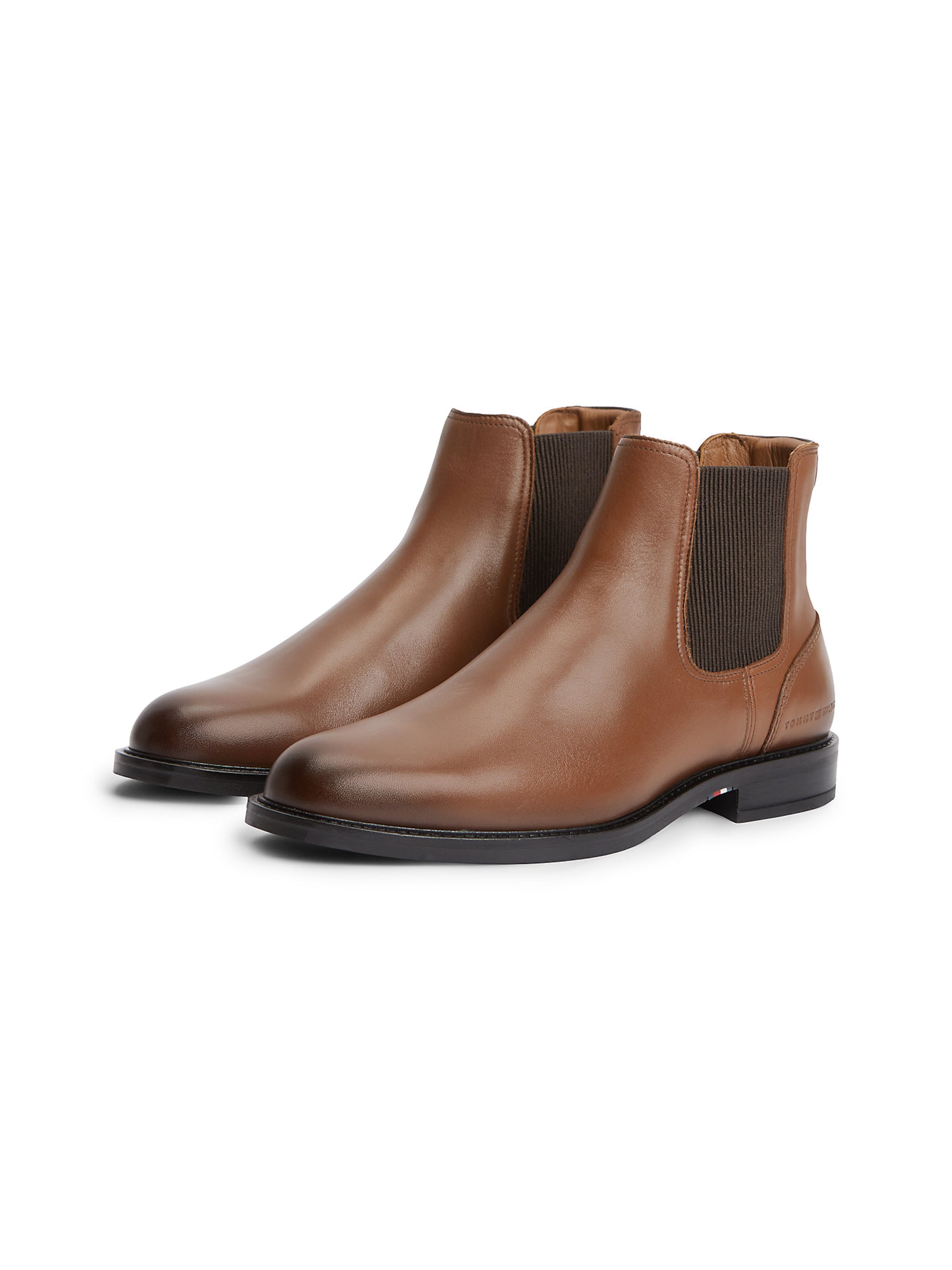 Chelsea Boots 'Corporate' TOMMY HILFIGER en marron