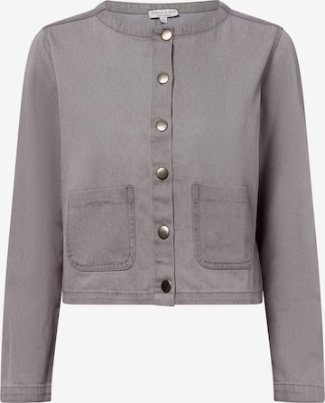 Marie Lund Bluse in Grau: Vorderseite