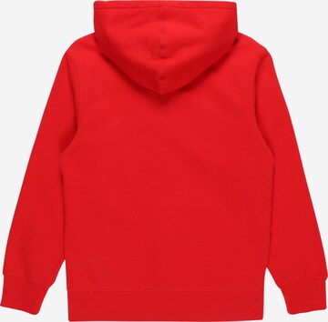 GAP Regular fit Zip-Up Hoodie in Red