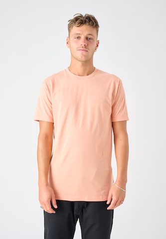 Cleptomanicx T-Shirt 'Ligull Oversize' in Gelb: predná strana
