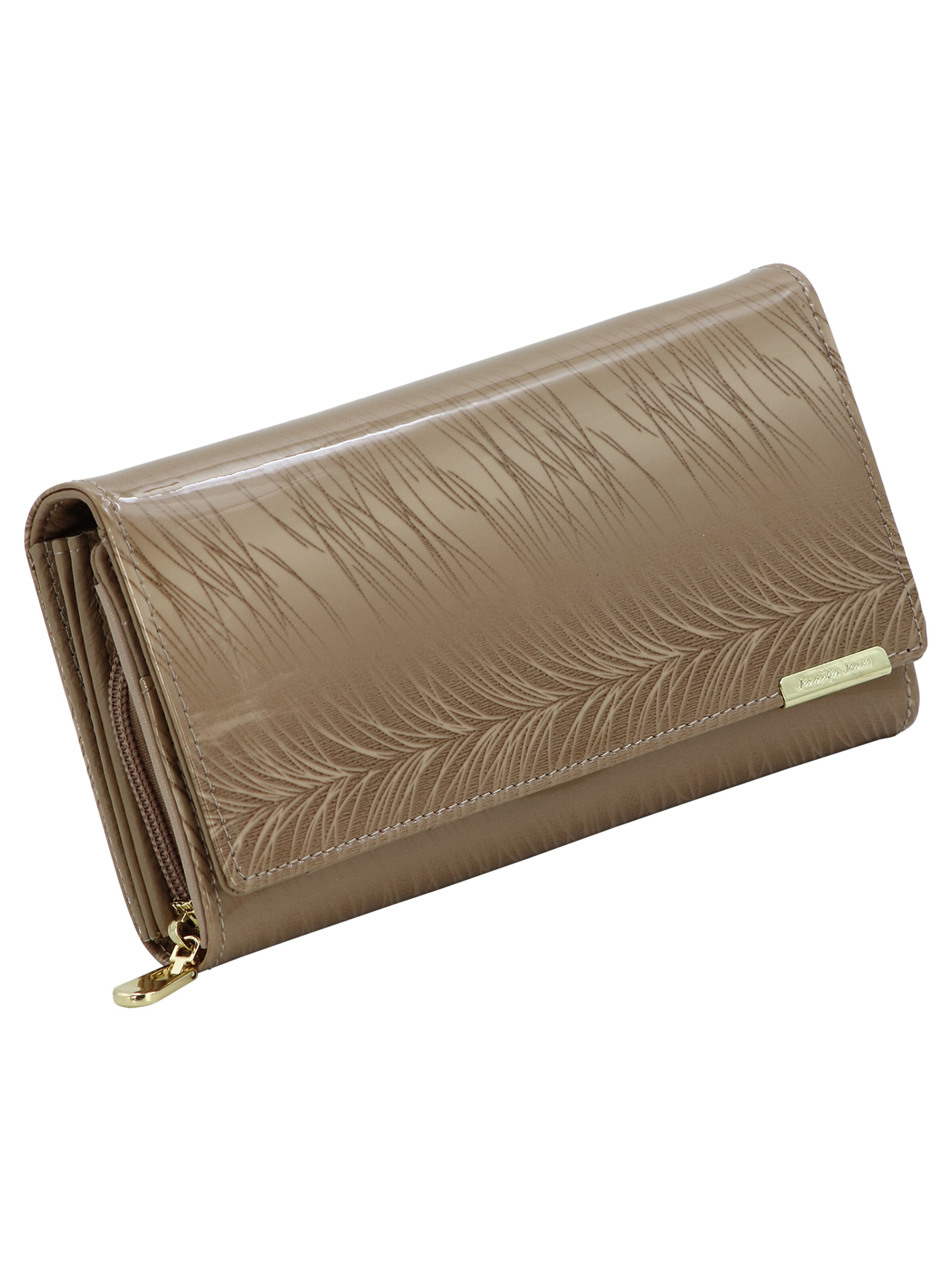 Jennifer Jones Wallet in Beige